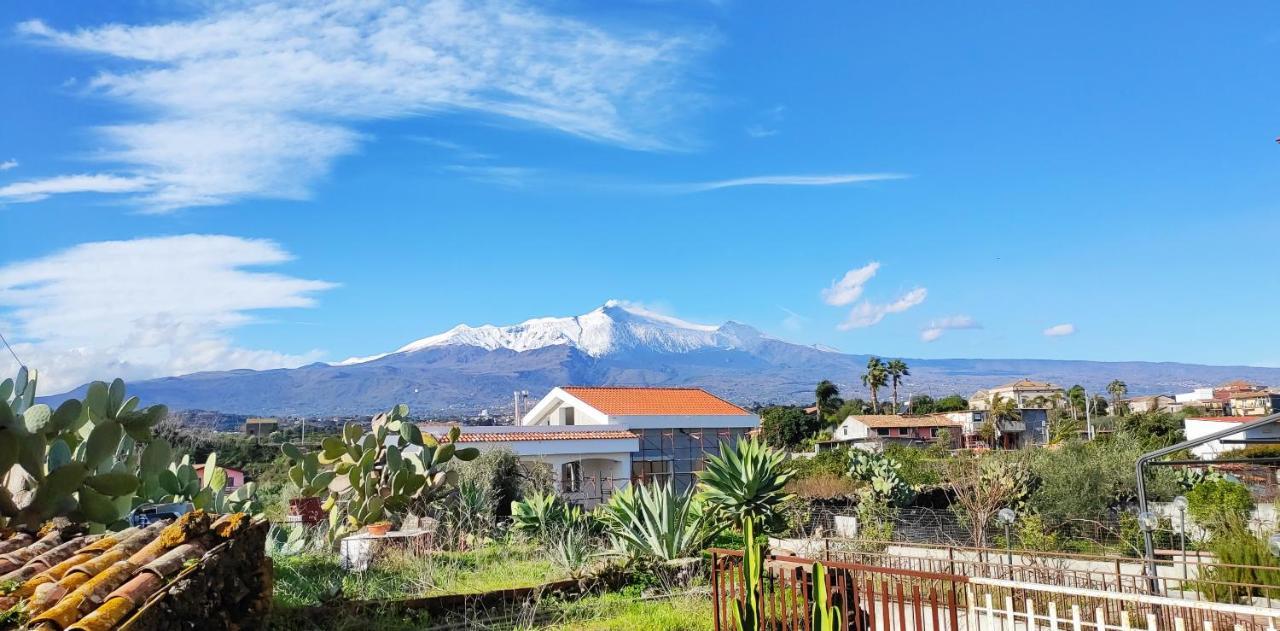 Villa Casa Del Sole Con Vista Sull'Etna A 200 Mt Dal Mare Acireale Exterior foto