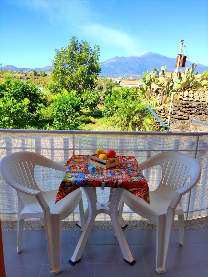 Villa Casa Del Sole Con Vista Sull'Etna A 200 Mt Dal Mare Acireale Exterior foto