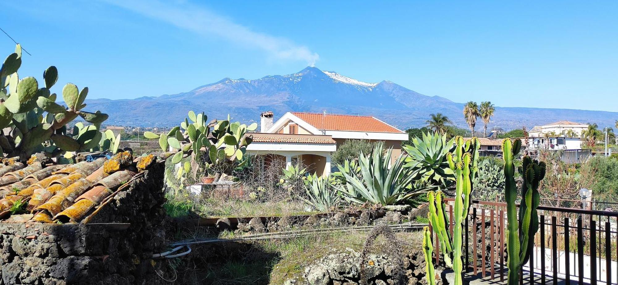 Villa Casa Del Sole Con Vista Sull'Etna A 200 Mt Dal Mare Acireale Exterior foto