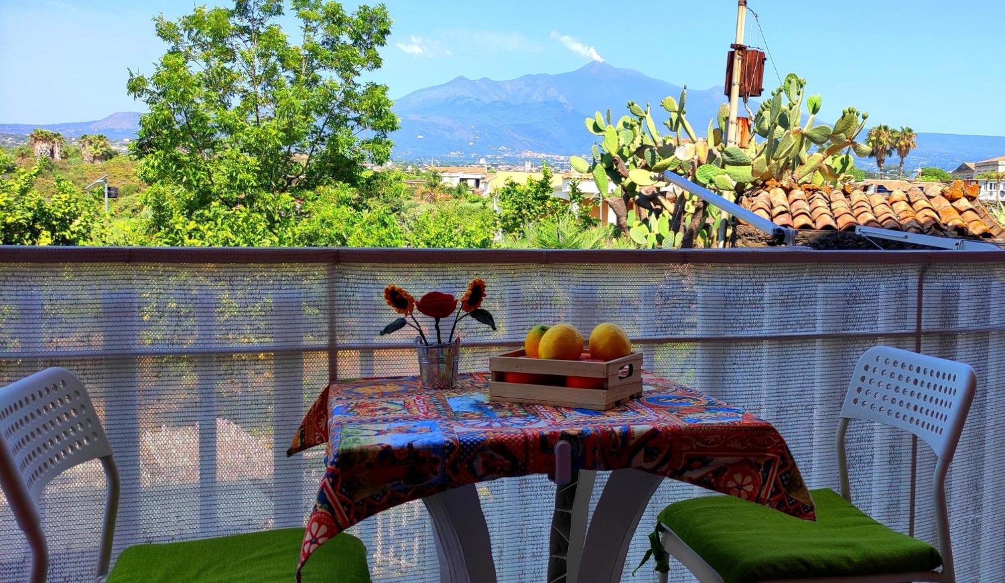 Villa Casa Del Sole Con Vista Sull'Etna A 200 Mt Dal Mare Acireale Exterior foto