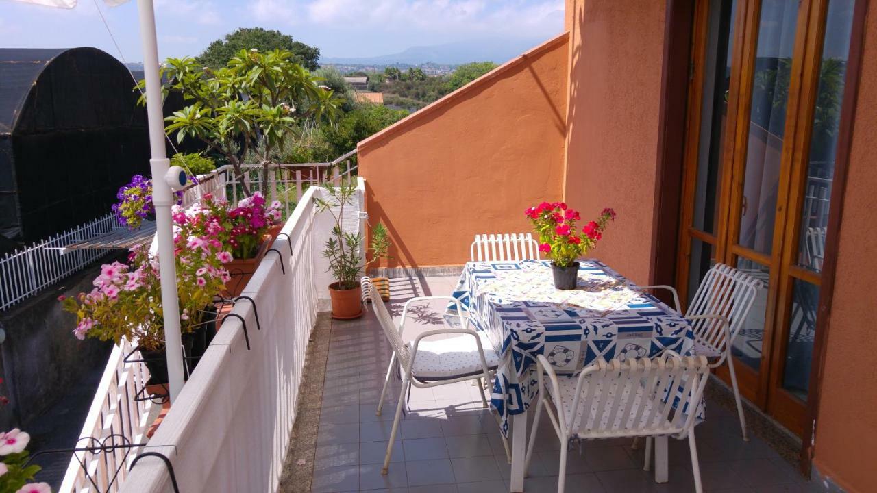 Villa Casa Del Sole Con Vista Sull'Etna A 200 Mt Dal Mare Acireale Exterior foto