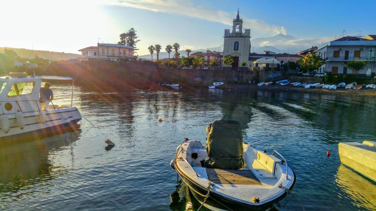 Villa Casa Del Sole Con Vista Sull'Etna A 200 Mt Dal Mare Acireale Exterior foto